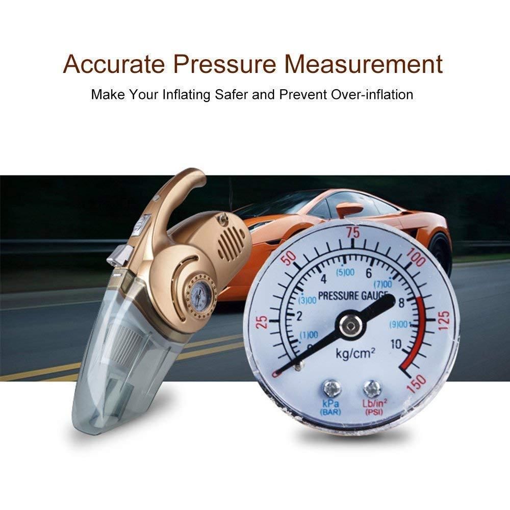 2 in 1 Car Vacuum Cleaner with Tyre Inflator